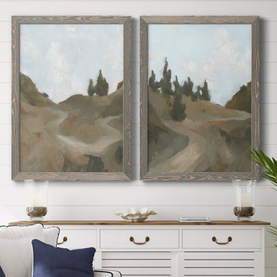West Fork Hiking Trail III - 2 Piece Single Picture Frame Painting