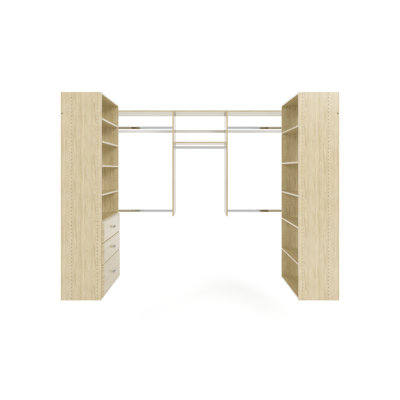 Grid 96'' Walk-In Set (Can Be Cut To Fit)