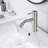 Single Hole Bathroom Faucet With Swivel Spout Single Handle Bathroom Sink Faucets Modern Stainless Steel Bathroom Basin Vanity Taps
