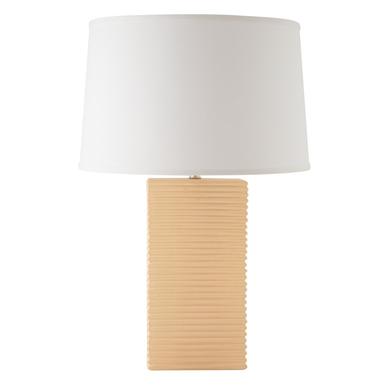 Lampe de table 27 po, Perle couleur os