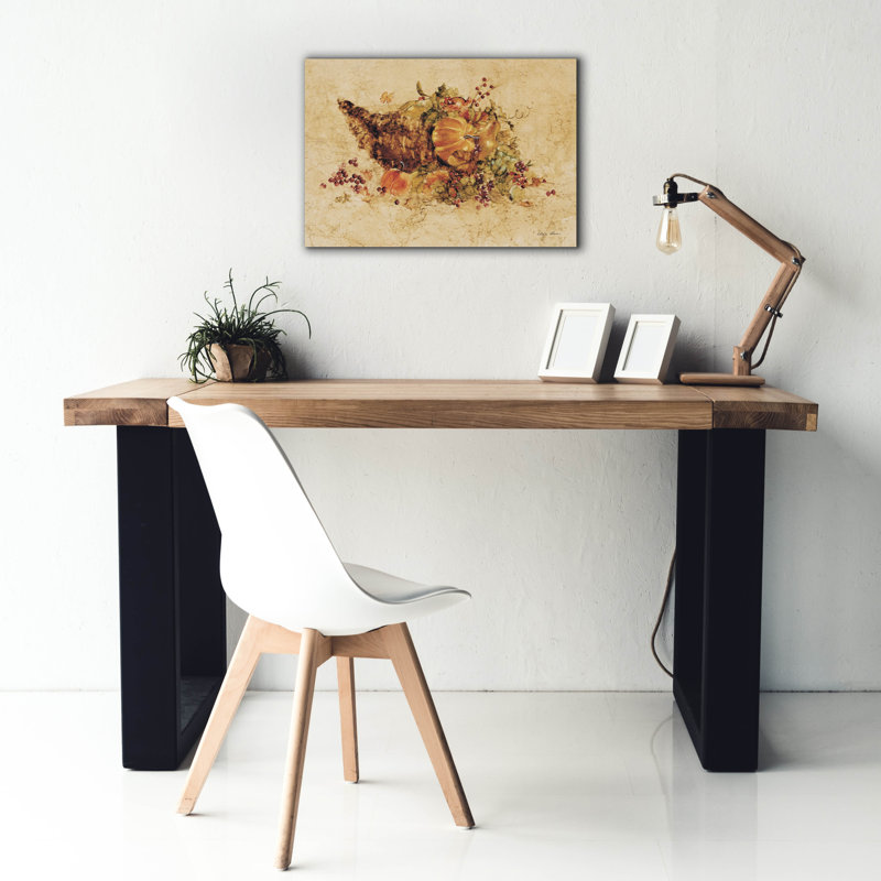Art mural sur toile Winston Porter «Cornucopia» par Cheri Blum, H 18 po x l 26 po