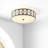 Hershberger Metal LED Flush Mount-123703133-123703135