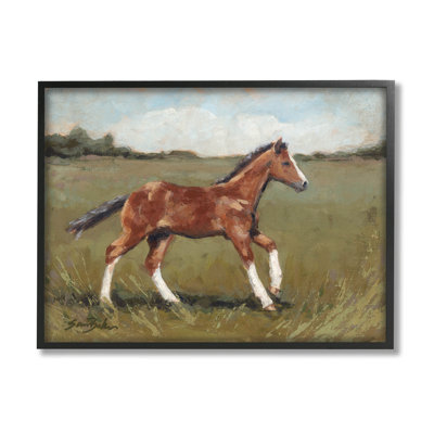 Cheval, galop, campagne au galop, art giclée par Sara Baker