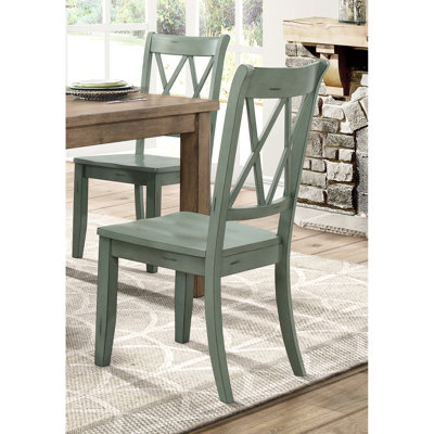 2 chaises de salle à manger bleu sarcelle, dossier, largeur de produit de 17 po, poids de chaises décontractées de 35,26 lb dans un cadre bleu sarcelle, largeur de paquet de 19 po