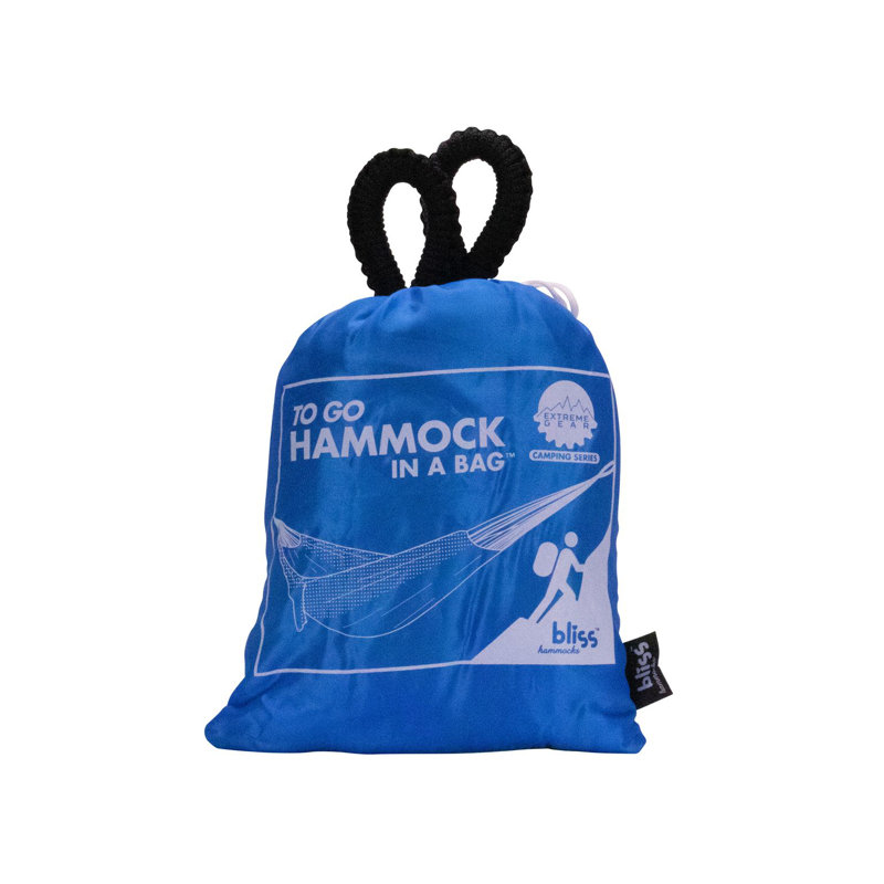 Hamac de camping, Vert / bleu ciel