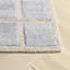 Tapis beige / gris touffeté à la main Pierre 102-909635327
