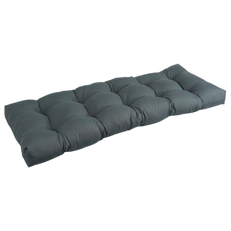 Outdoor 4.5'' Bench Seat Cushion, 46" W x 19" D, Steel Gray