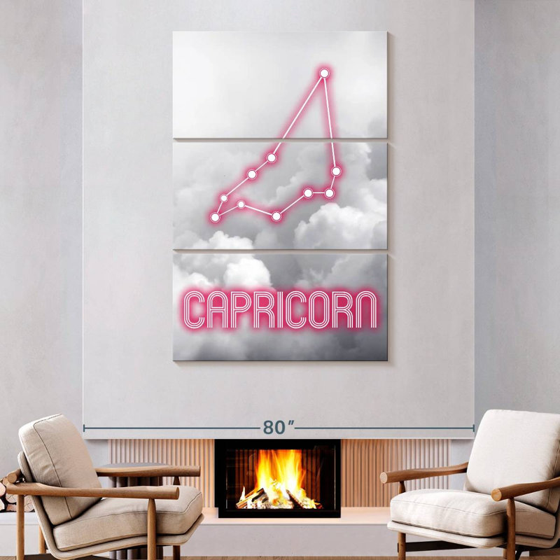 Adella Capricorn Constellation, 74" H x 48" W