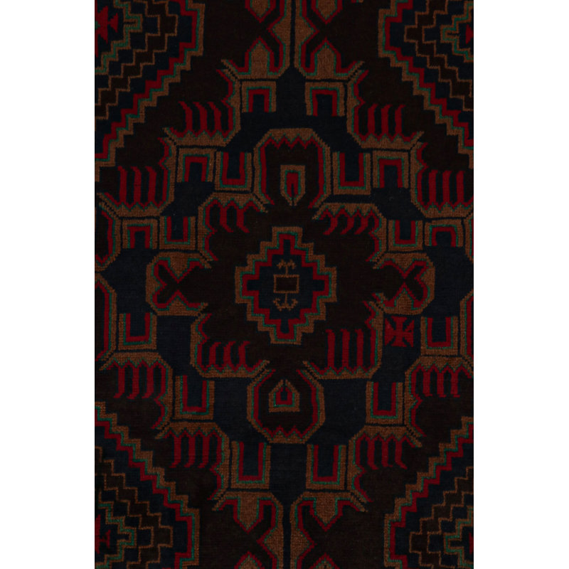 Vintage One-of-a-Kind 9'5" X 12'4" Hand Knotted Area Rug
