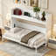 Lit escamotable simple TG avec bureau à DEL et port USB-1665310210
