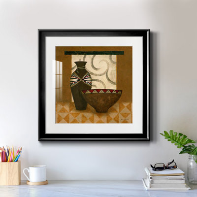 Terre en vase I - cadre photo, reproduction d'art sur papier