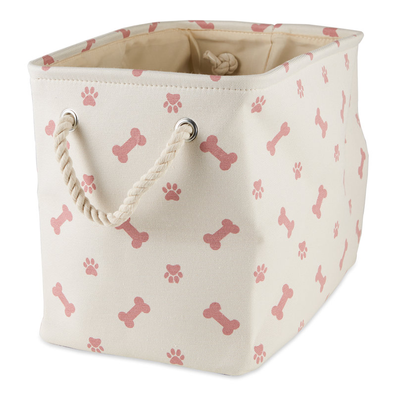 Cube en tissu avec pattes et OS Cambridgeshire, Rose