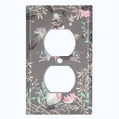 Landscape & Nature 1 - Gang Duplex Outlet Standard Wall Plate