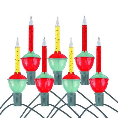 Traditional Christmas Bubble 7 String Light