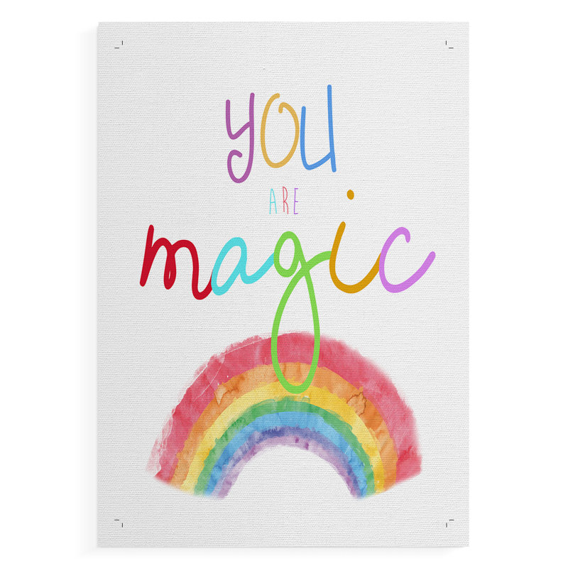 You Are Magic - Impression sur toile seulement - NON-CADRE, H 12 po x l 8 po