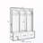 Arched Hall Tree With Hooks And Coat Rack & 3 Drawers-597001450
