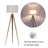 Nalan 61" Tripod Floor Lamp