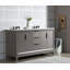 Meuble-lavabo de comptoir en marbre blanc 60 "Elizabeth de Elizabeth avec robinet Elizabeth-441641546-441641541