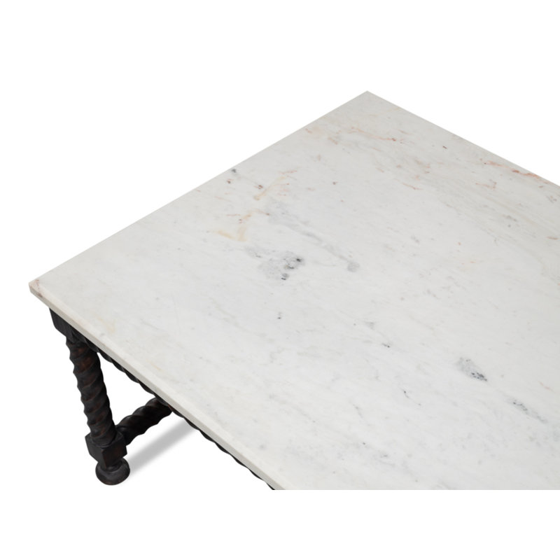 Barley Glass Cocktail Table