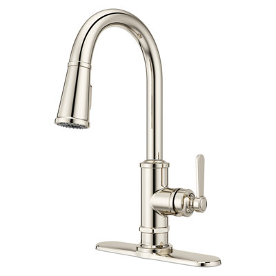 Pull Down Single Handle Kitchen Faucet
