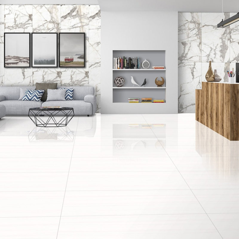 Carreau de mur et de plancher en porcelaine 24 po x 48 po