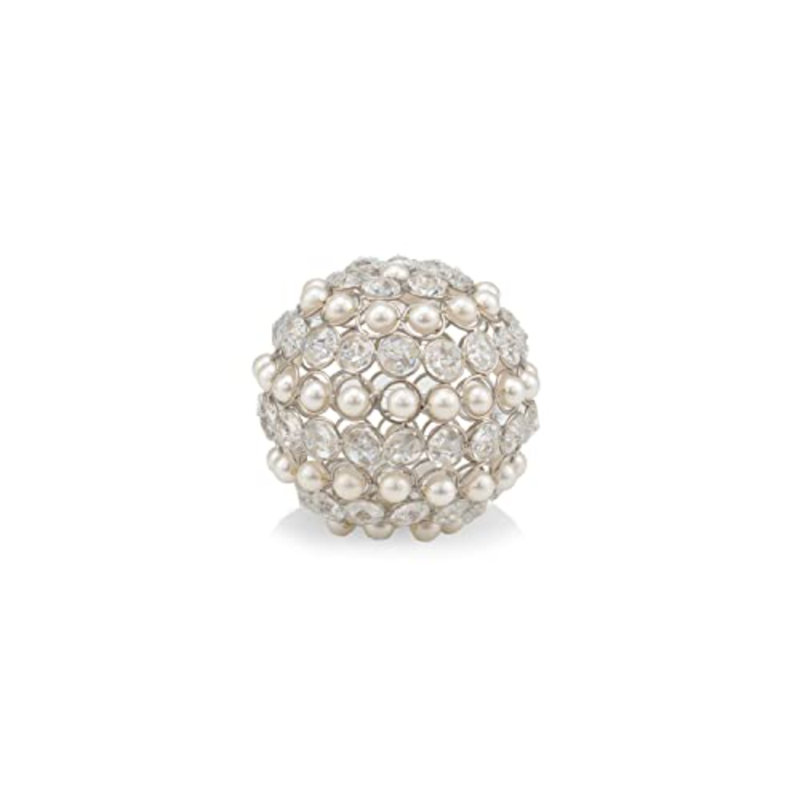 Facetas Perla Cristal et perles sphères, H 4 po x l 4 po x P 4 po