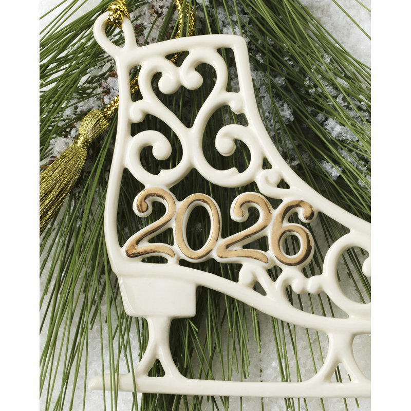 Lenox 2026 A Year To Remember Skate Ornament