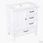 Meuble-lavabo avec porte Evaline