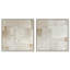 Vanilla Set Canvas Abstract Print by Oliver Gal, Black Frame, 12 x 12-431925892-431925894