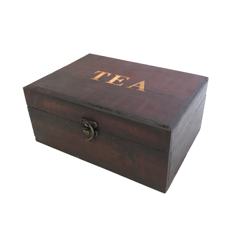 Mr. MJs Wood Tea Box