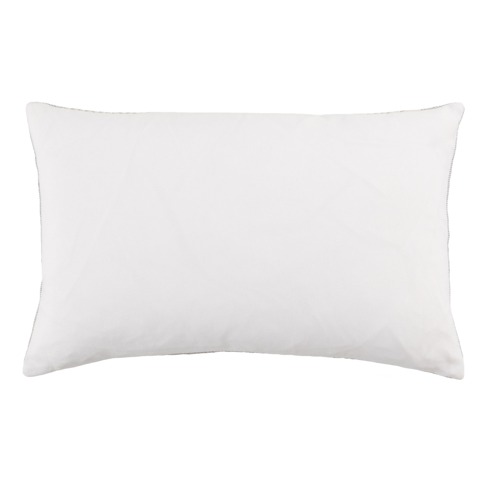 Samsa 13" x 21" Pillow Cover, Gray/Ivory, Pillow Cover Only - No Insert