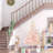 7Ft Unlit Spruce Artificial Christmas Tree With Realistic Branches And 1000 Tips, Pink