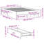 Yamna Engineered Wood Bed Frame-385687100-385687108