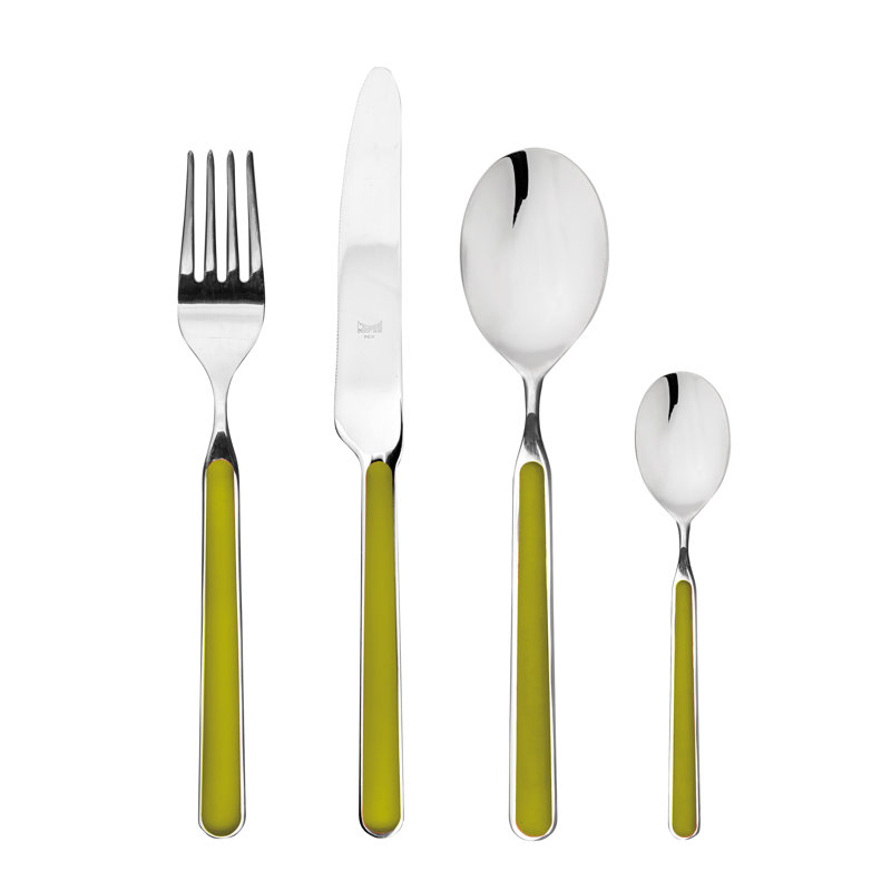 Fantasia Flatware Set - 24 Pieces - Vicuna, Sage