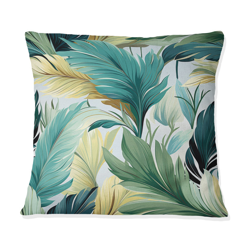 Coussin Palm, H 16 po x l 16 po