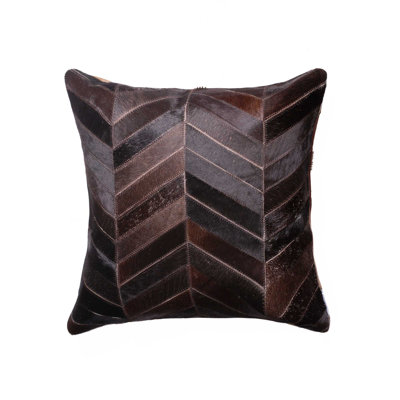 Coussin décoratif à chevrons