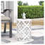 Outdoor Metal End Table -Large-909427548