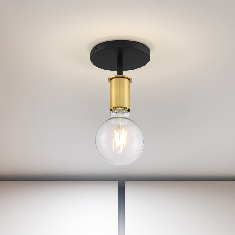 Plafonnier semi-encastré 1 lumière 4 po Avriana