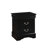 Gosford 2-Drawer Nightstand,Night Stand,End Table,Side Table 14" x 13" x 5" (Front)• Inner 11" x 12" x 4"H-1101446097
