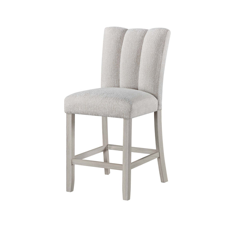 Ensemble de deux tabourets de bar style transitionnel