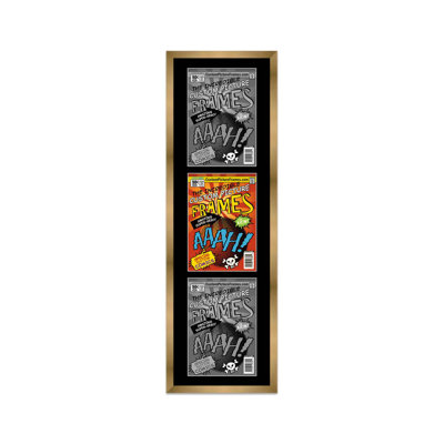 Afficher un collage de bandes dessinées