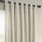 Basic Faux Linen Curtain Pair - 2 Panels - Light Filtering Window Curtains-217652972-217652883