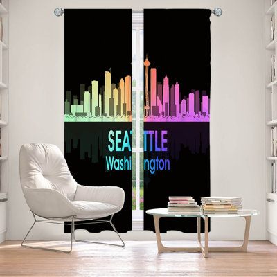 Deshala Room Darkening Curtains / Drapes Pair