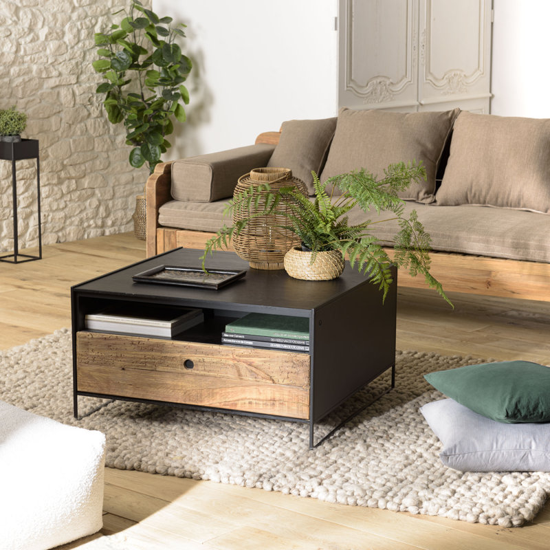 Sled Coffee Table with Storage