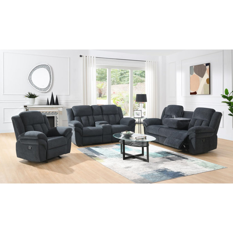 Fauteuil coulissant gris