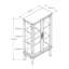 Cabinet avec éclairage Curio diapaly (ampoule E26 non incluse)-133071589