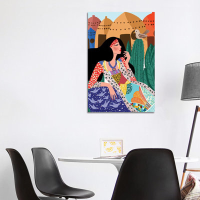 Beehive Queen - Wrapped Canvas Print