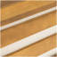 Ensemble de conversation d'extérieur en bois avec coussins Oana, beige