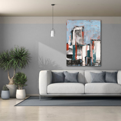 «Bustle 1» par Ethan Harper, art mural sur toile