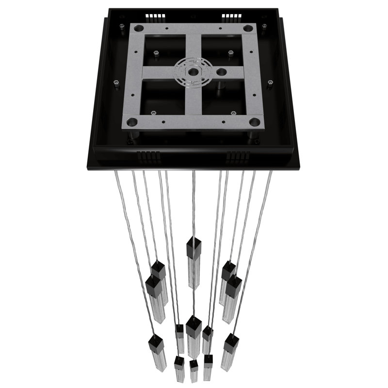Boa 13 - Light Pendant, Dark Bronze